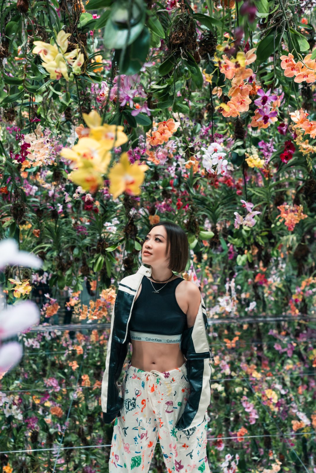 J.M3 in the hanging orchid garden